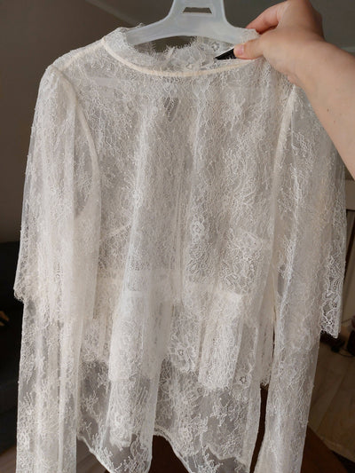 Elegant lace blouse