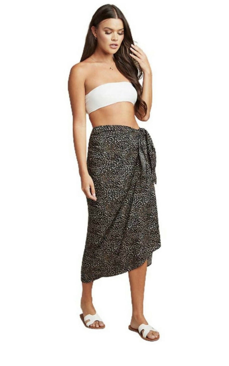 Printed Tie Sarong Freesize