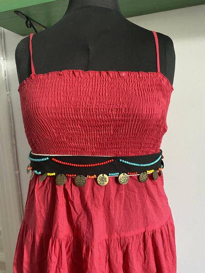 Beads and Coins Belt