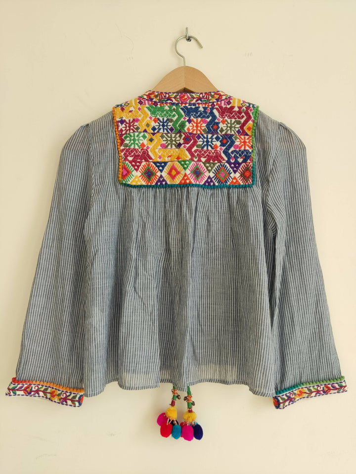 Zara Colorful Knit Cardigan Size XS