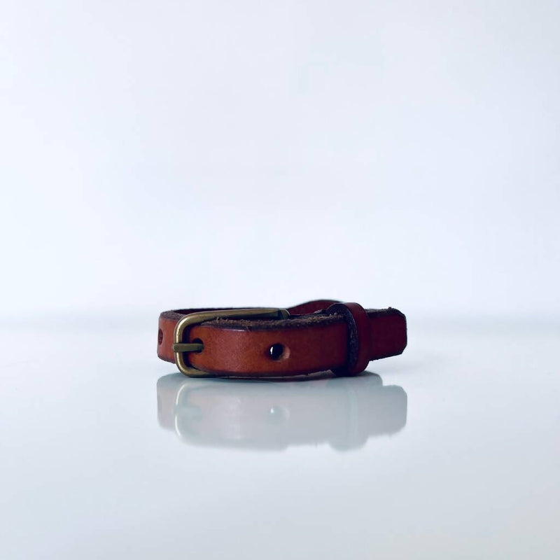 Leather Bracelet Stack - Adjustable