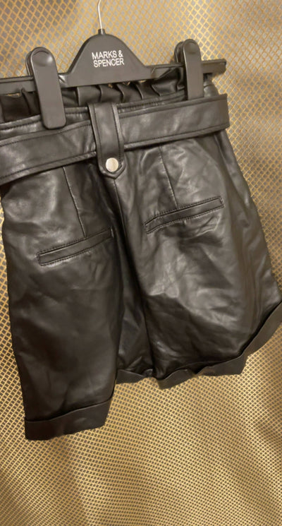 New Yorker Leather Shorts Size: S
