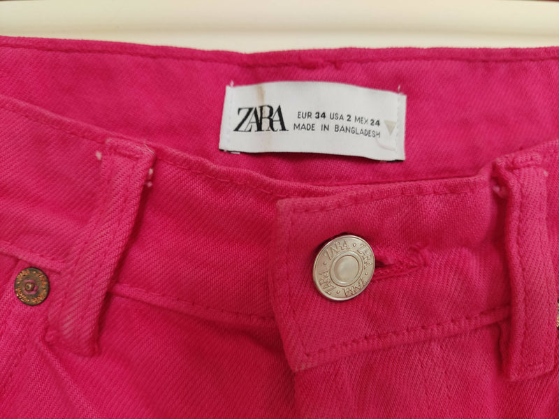 Pink ZARA Pants Size 34