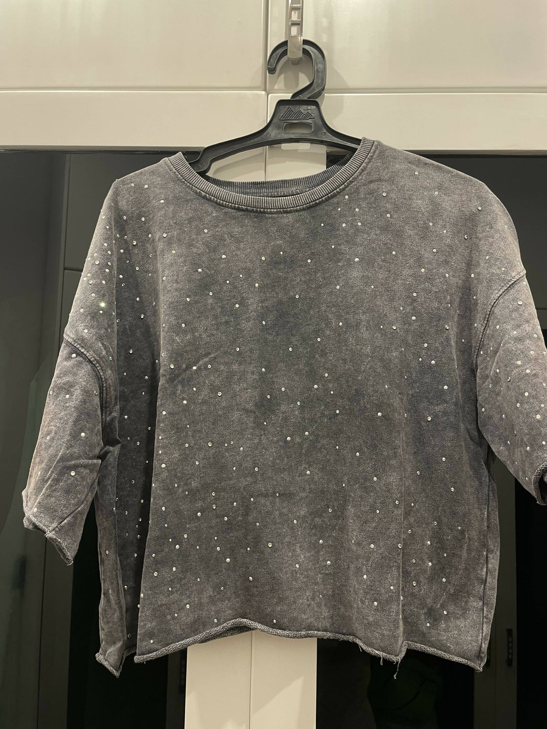 Bershka T shirt with Studs Size: M
