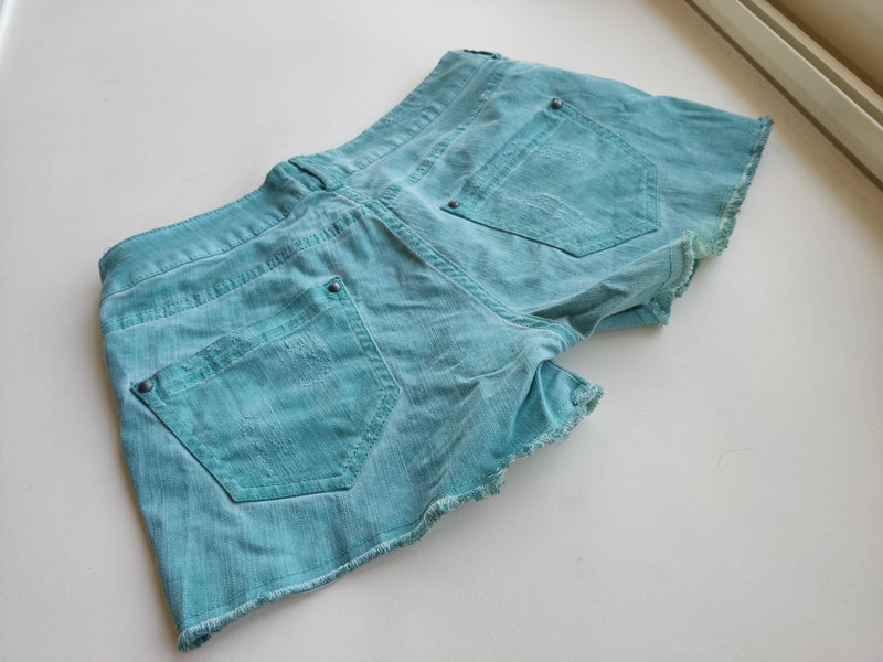 Baby Blue Bershka Jeans Shorts Size 38