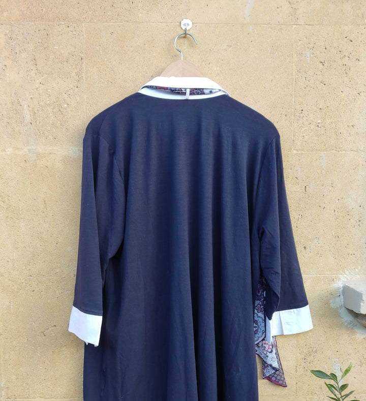 C&A Top (Cardigan, Blouse & Scarf attached) Size 2XL