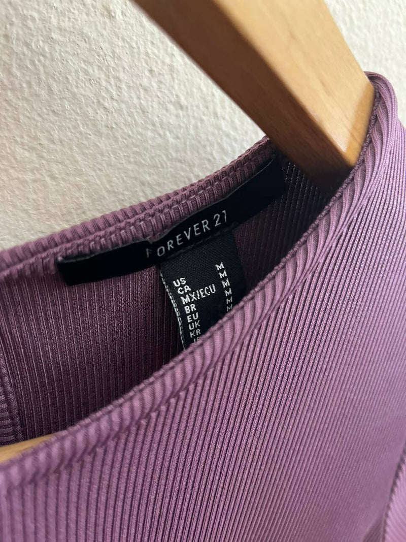 Forever 21 Purple Bodysuit Size M