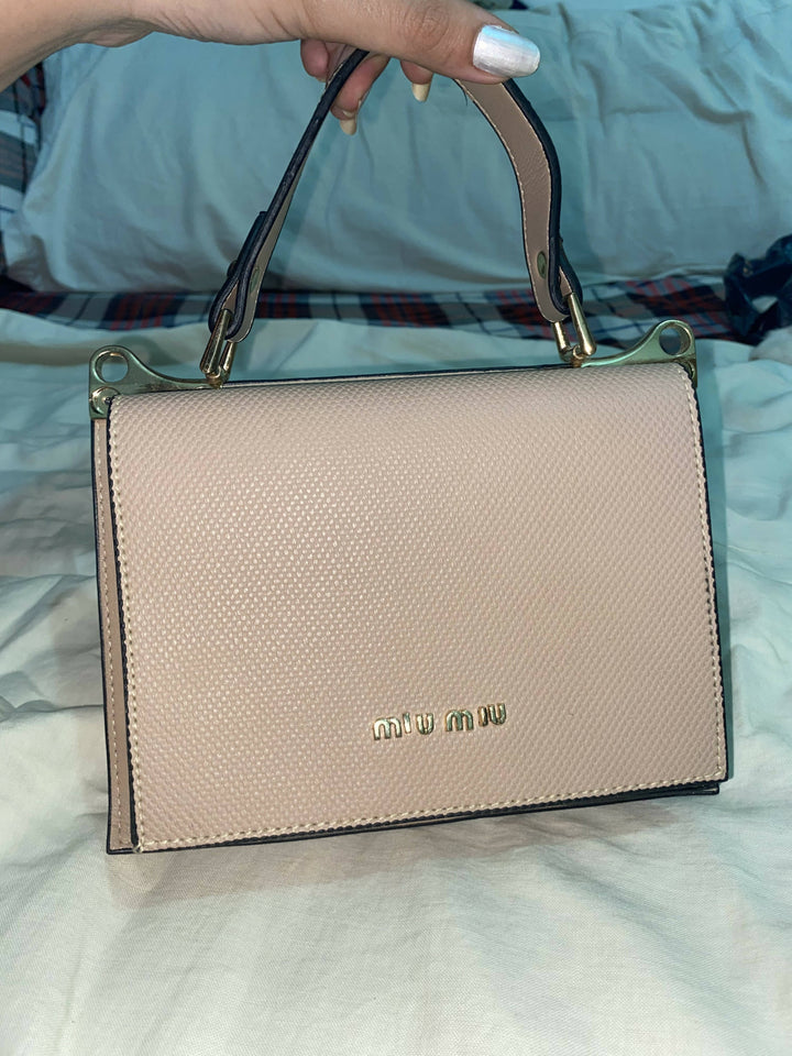 Miu Miu Animal Print Hand Bag