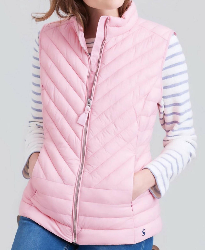 Quilted pink puffer vest - Size XL