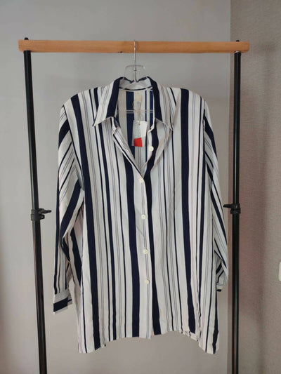Striped Blouse Size L-XL (New With Tag)