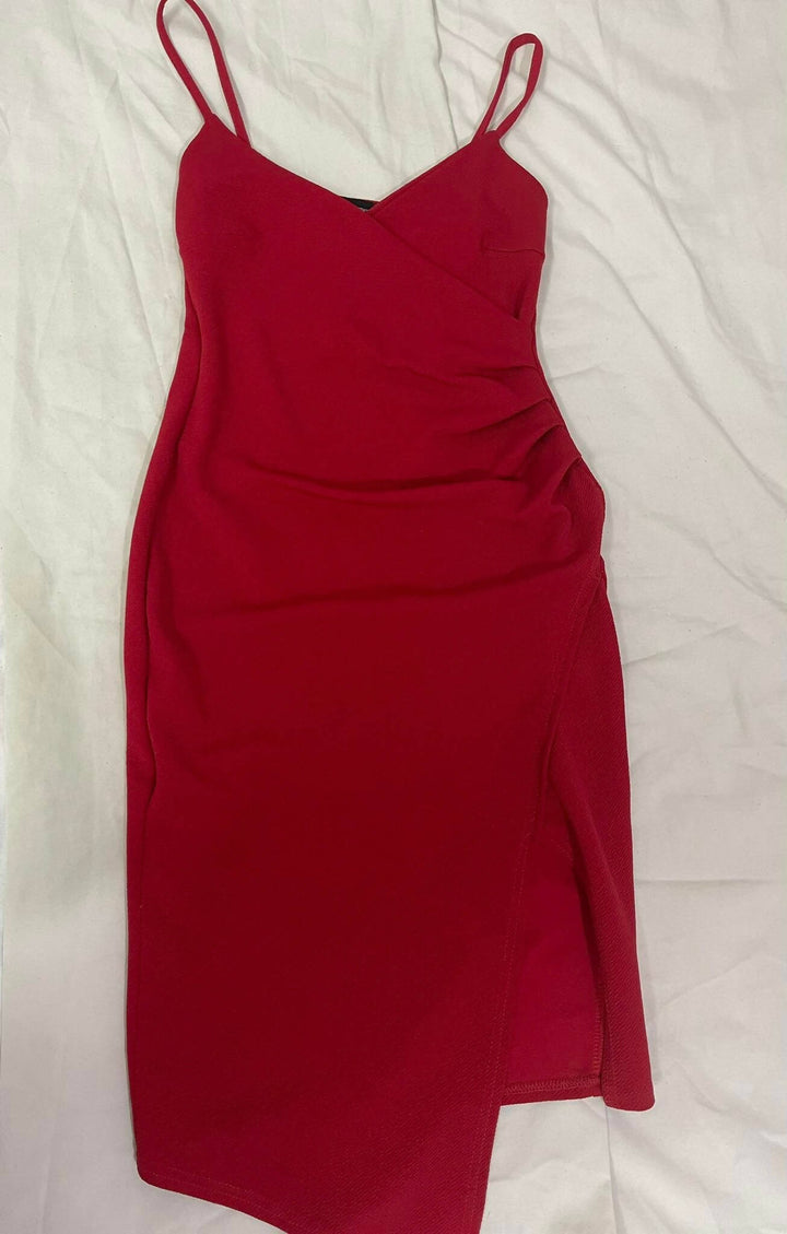 Hot Red Dress Size S-M
