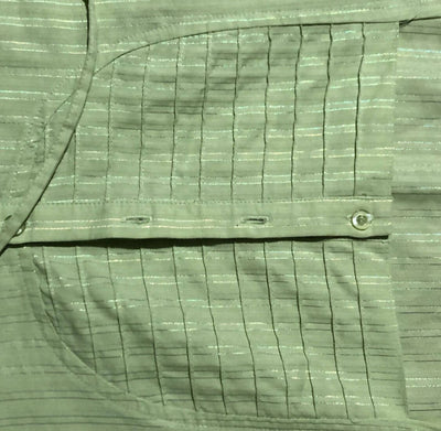 Lime Green Pastel Vest with Glitter Stripes Size: EU 42