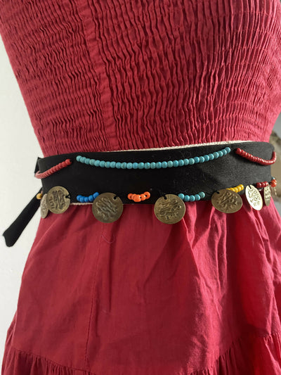 Beads and Coins Belt