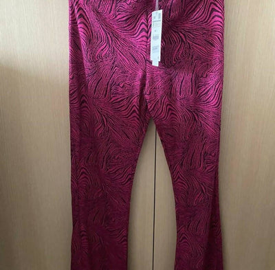 ZARA Chevron Flare Pants Size: S/M