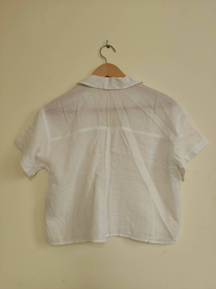 White Hollister Summer Blouse Size S