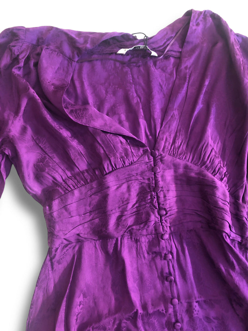 ZARA Purple Dress Size: M