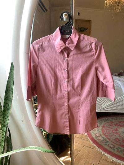 TOPSHOP Pink Shirt Size S