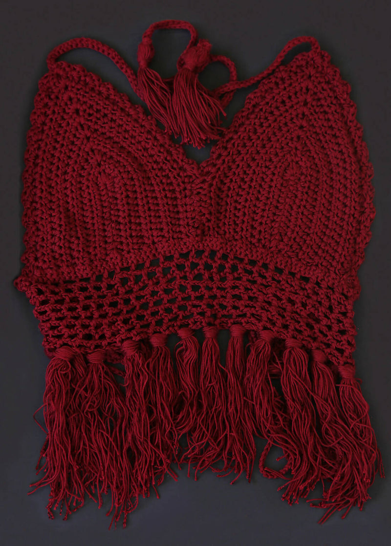 New Handmade Crochet Top Size: M/L