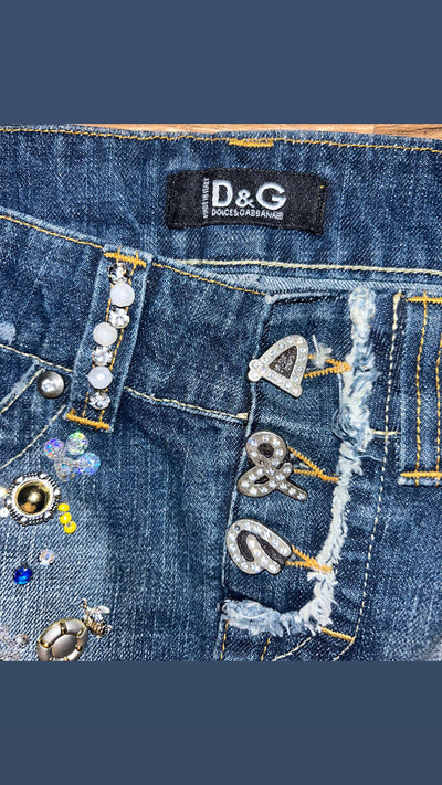 Dolce & Gabana denim skirt Size: M