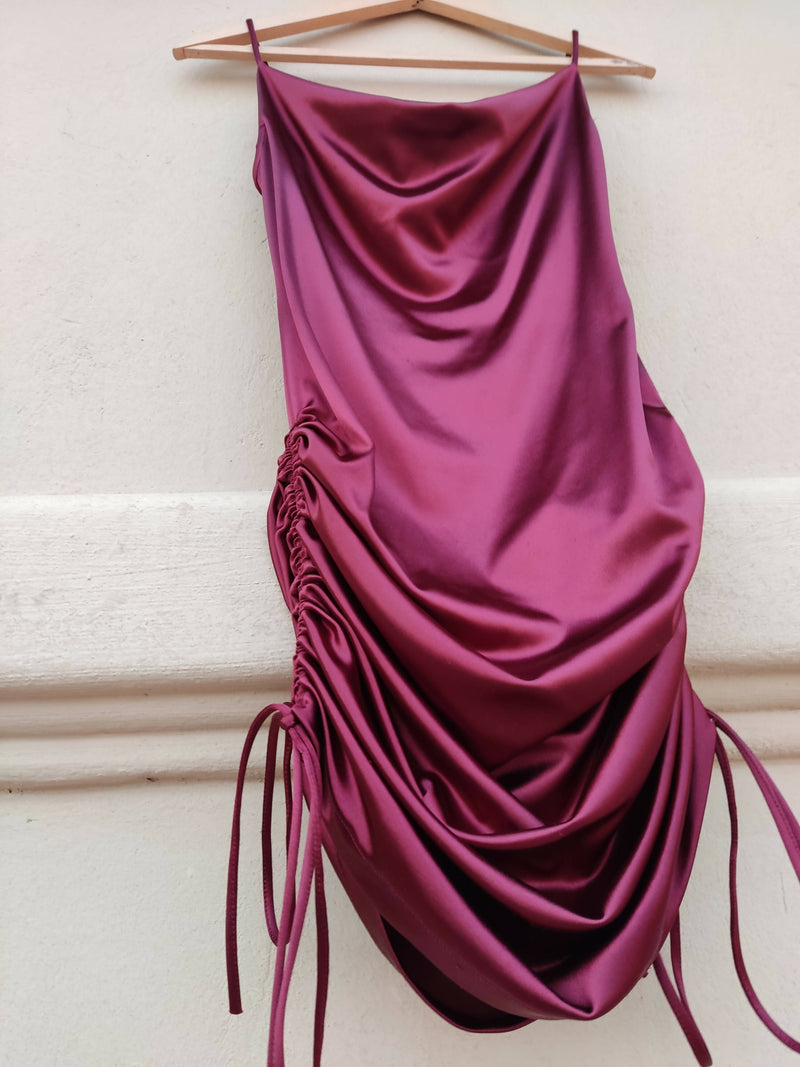KeïKeï Burgundy Dress Size38