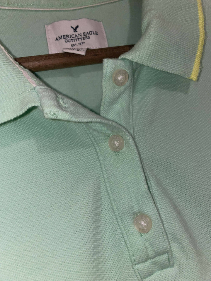 American eagle polo shirt size large