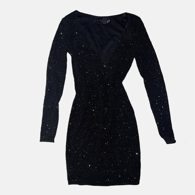 Sequin body-con dress XS