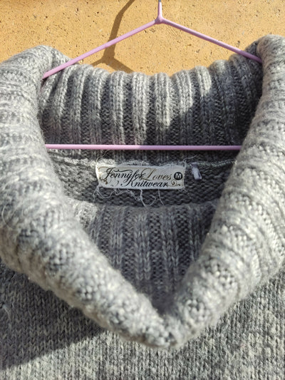 Jennyfer Loves Knitwear Grey Sweater Size M