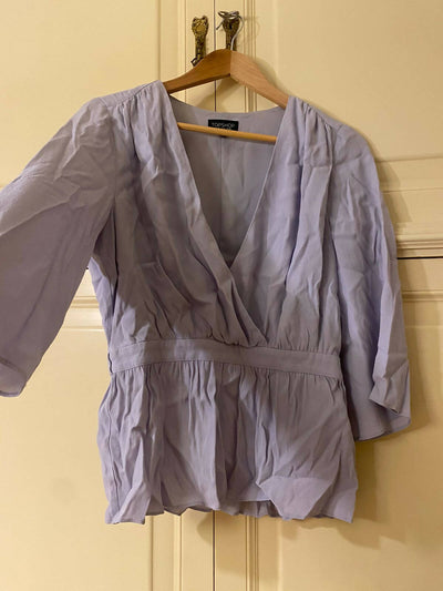 TOP SHOP Blue Blouse Size 38EUR