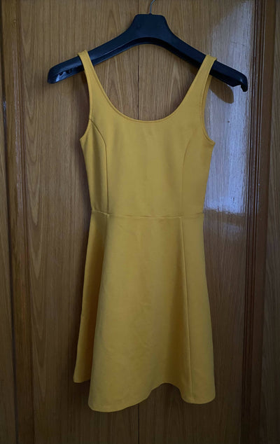 H&M Yellow Dress Size 4