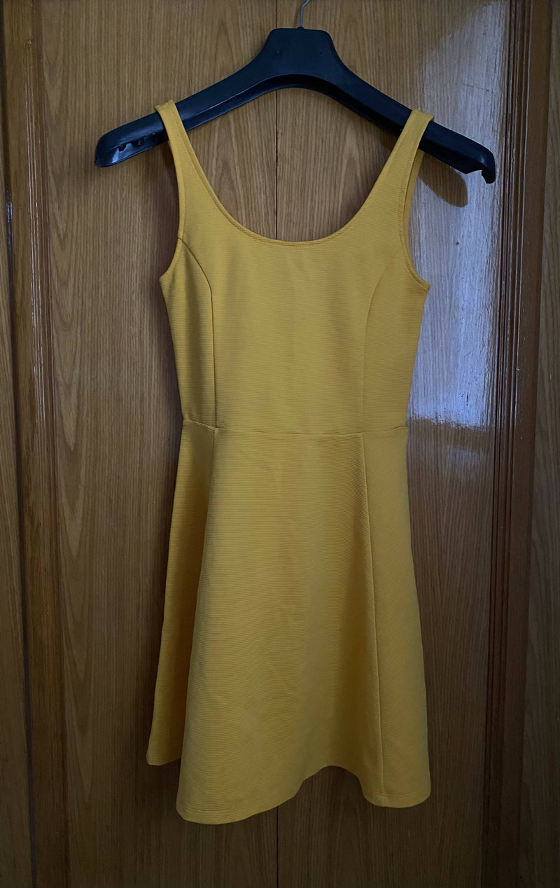 H&M Yellow Dress Size 4