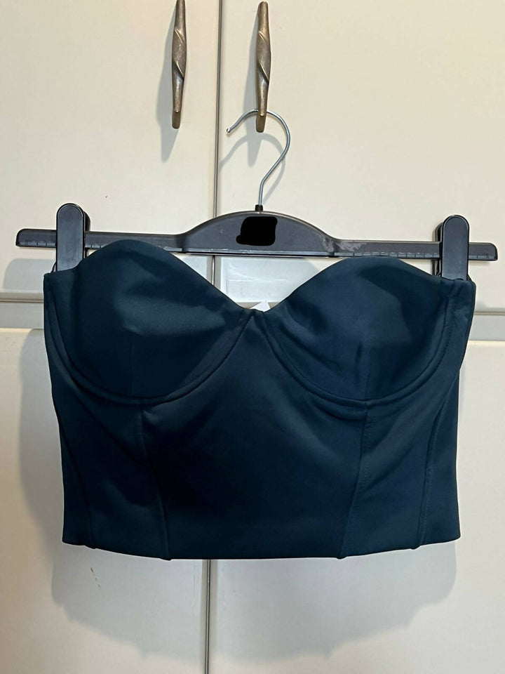 ZARA Strapless Corset Style Top - Size M