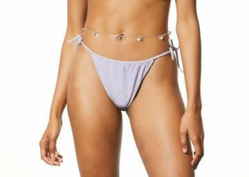 H&M NEW light purple Brazilian Bikini Bottom Size S