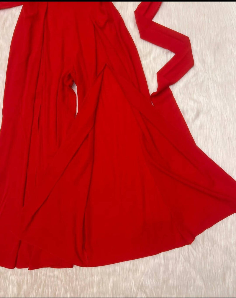 Red Jumpsuit Size L EU14