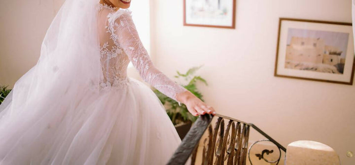 Wedding Dress with Veil