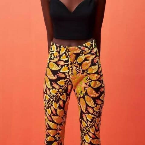 Zara Multicolor pants Size: S