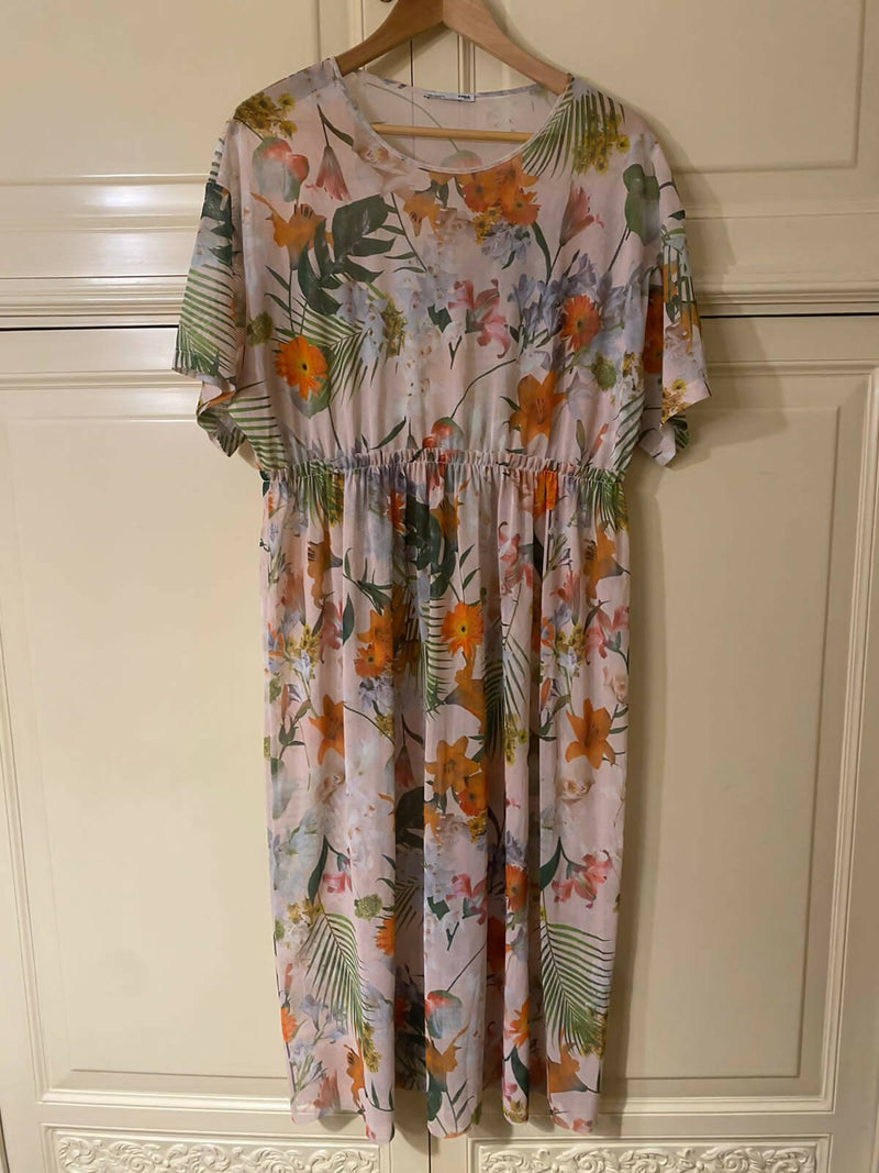 Zara Floral Dress Size XL