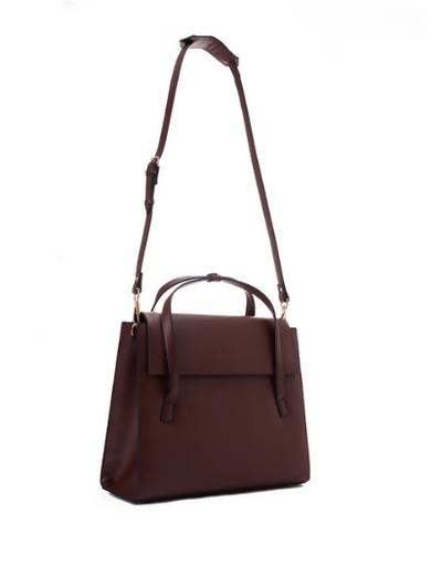 Dark Brown Laptop Work Bag