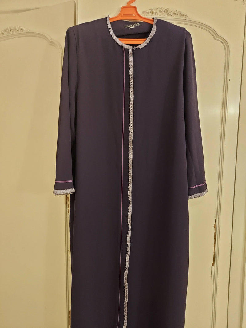 Dark Purple Abaya Size L