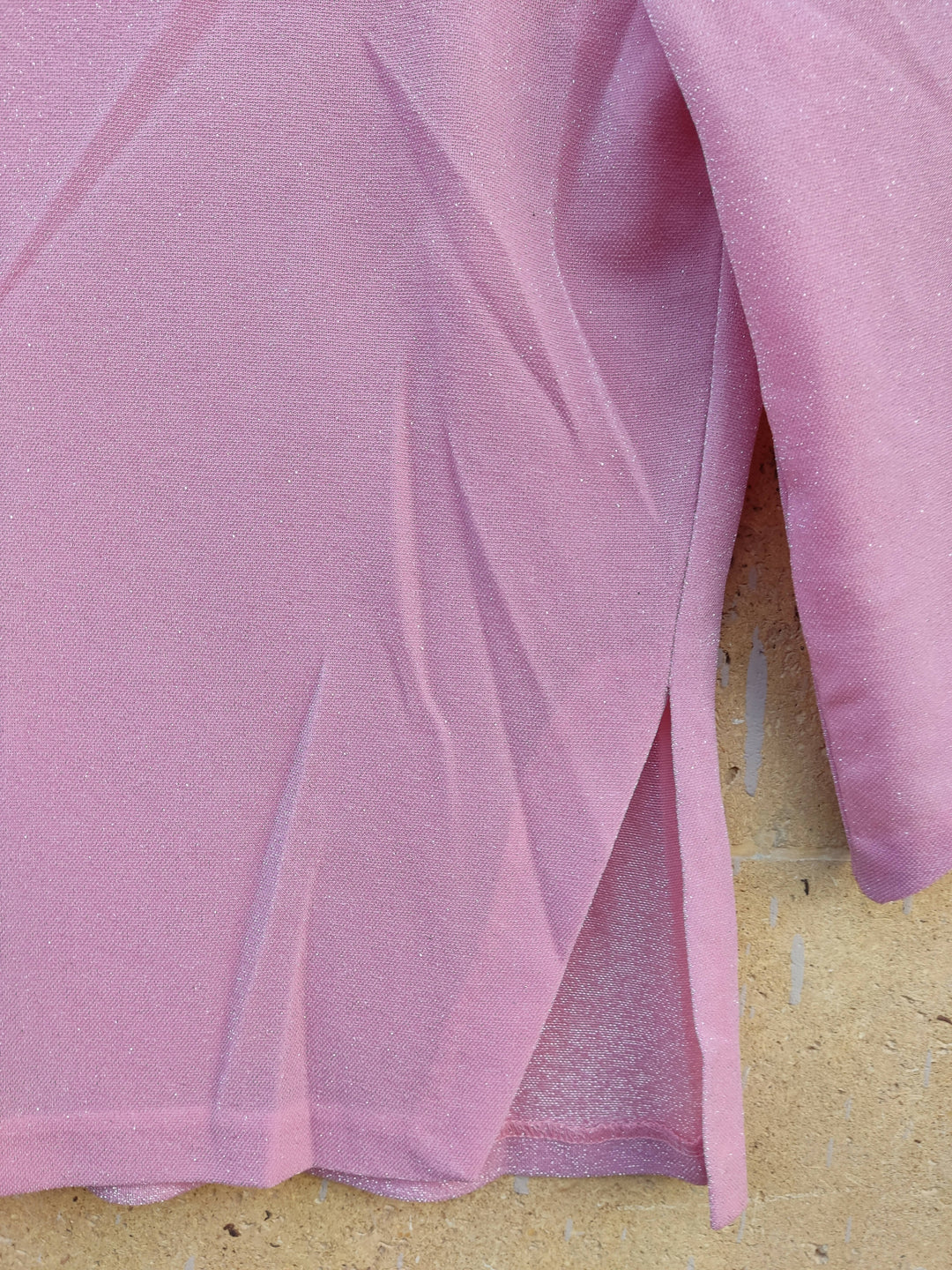 Pink Glittered Top Size Small (BRAND NEW)