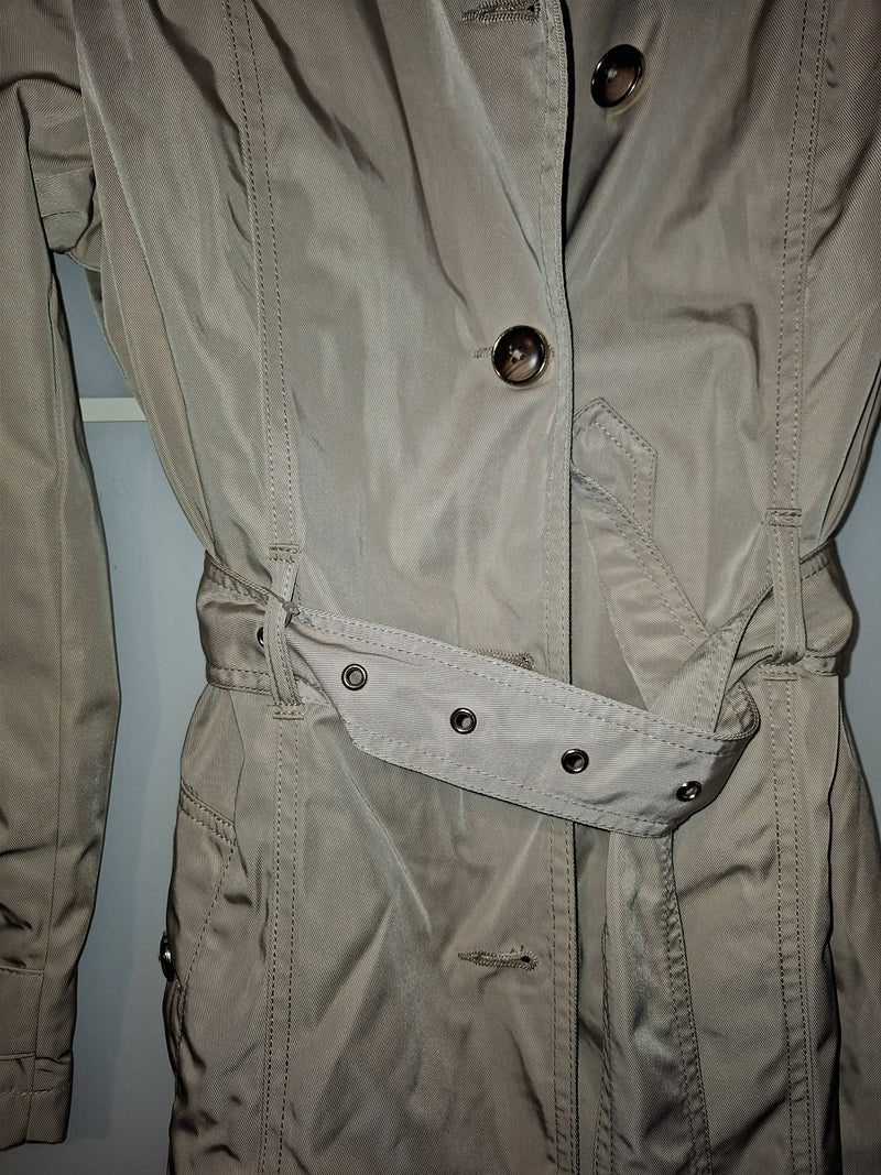 LCW Beige Trench Coat Size: S/M