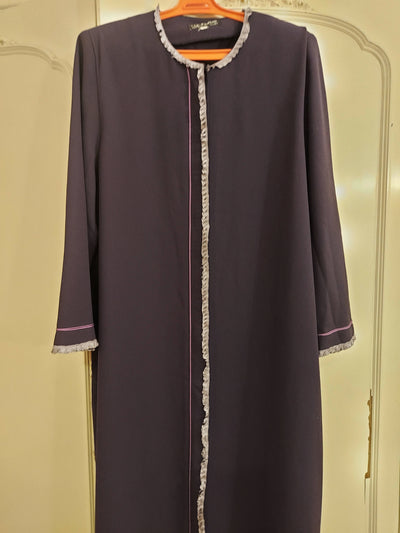 Dark Purple Abaya Size L