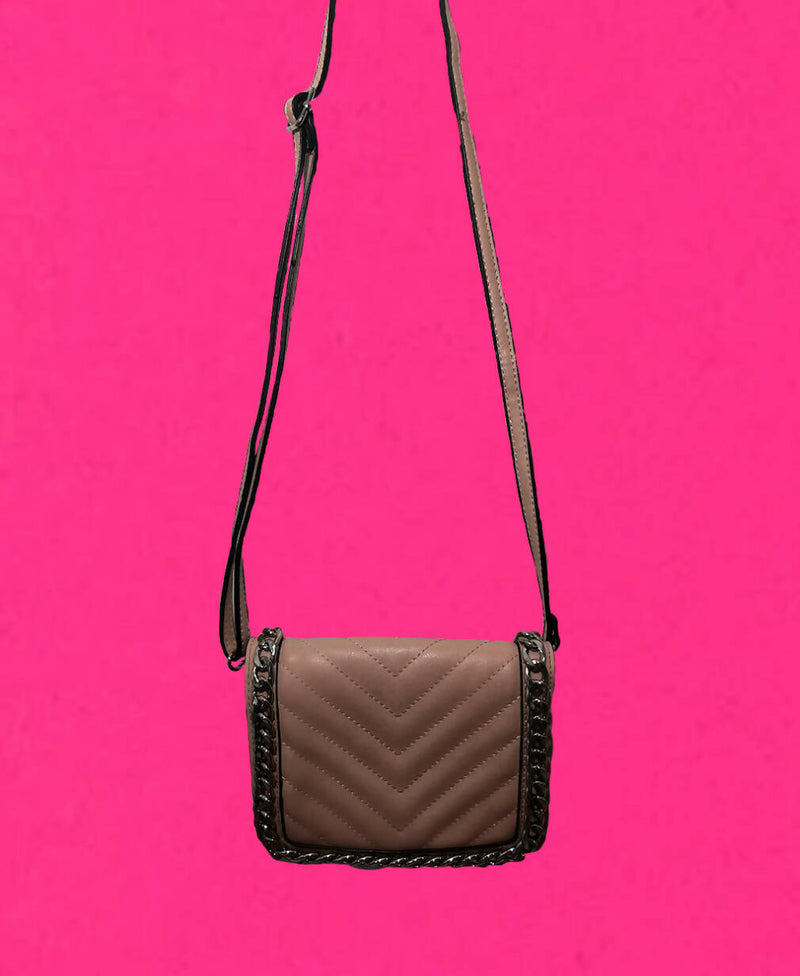 Aldo cross body baby pink bag