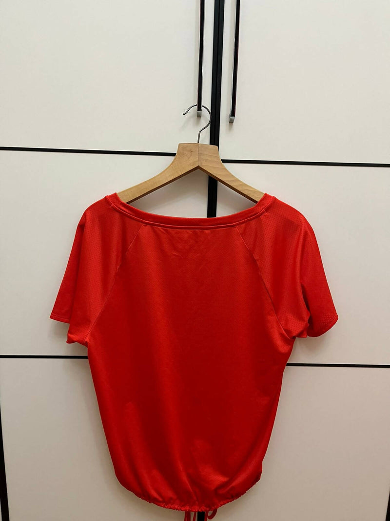 M&S Orange Sporty Top Size M