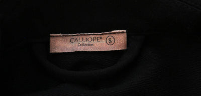 Calliope Two Button Single Breasted Black Blazer Size: XS/S