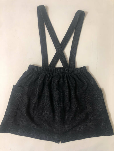 Zara Skirt with attached suspenders XS