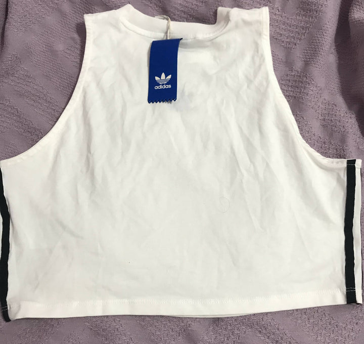 Adidas Crop Tank Top Size: L