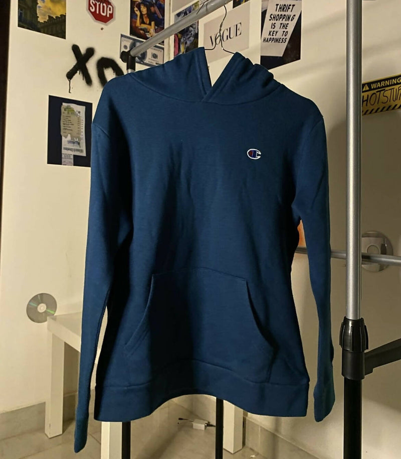 Champion Navy Hoodie Size S