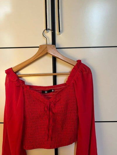 Missguided Red Top Size EUR 38
