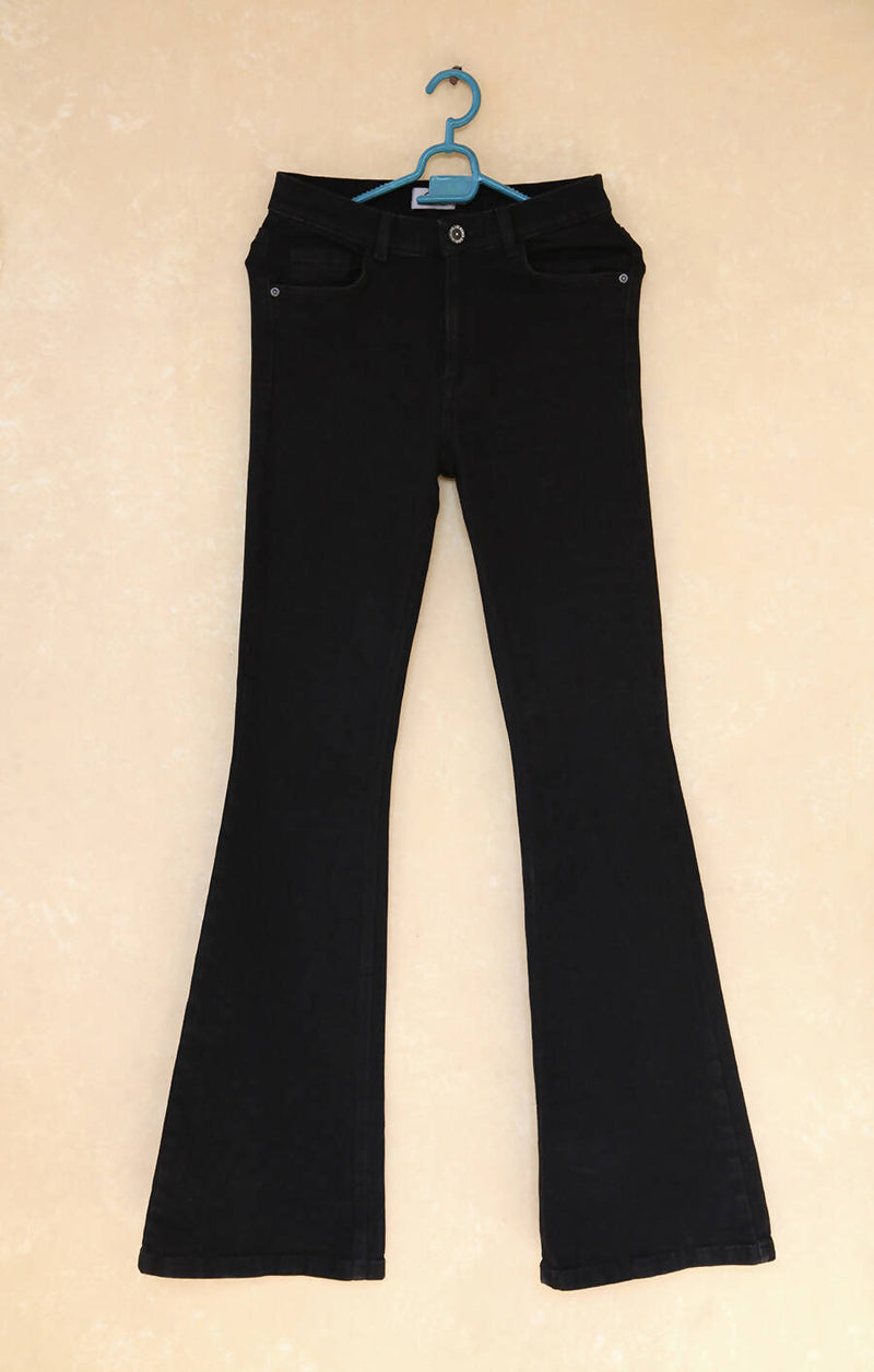 OR flare black jeans XS/36