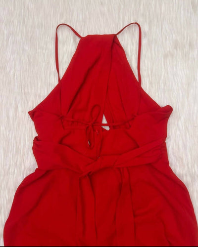 Red Jumpsuit Size L EU14